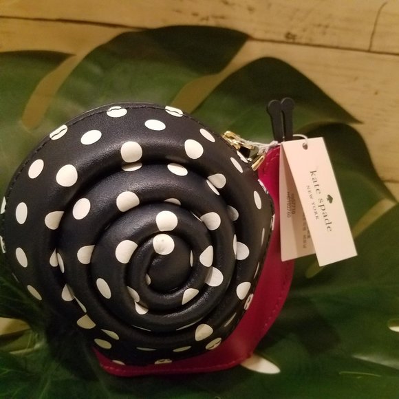 Kate Spade Enchanted Forest Snail Blue Key Fob - Picture 6 of 9